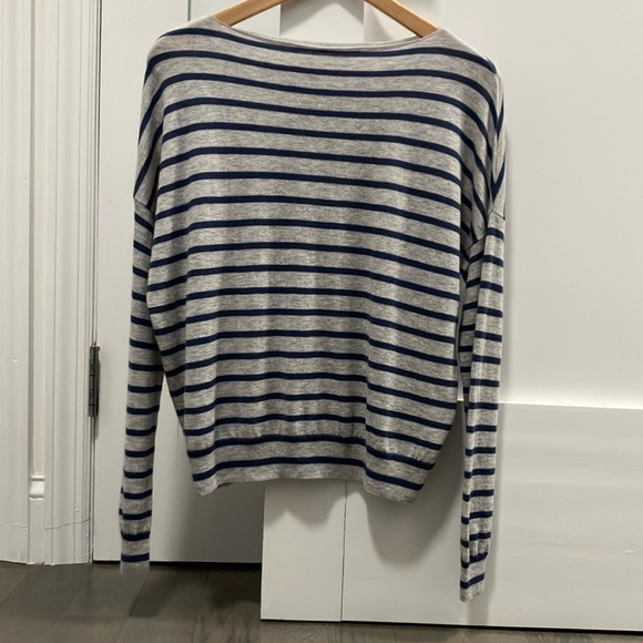 NWT Vince Cashmere Blend Striped Sweater Size XS - Picture 2 of 9